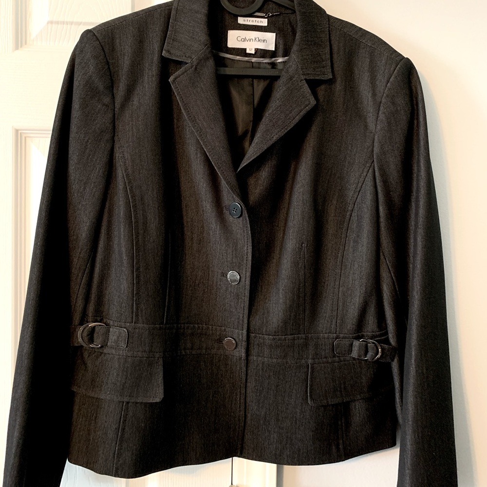 Calvin Klein Skirt Suit Size 12